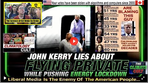 We're Watching Death of The Green Cult: John Kerry Caught Lying About Private Jet