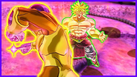 Making Z-Broly Vs Golden Frieza Cannon! Ridiculous Color Battles