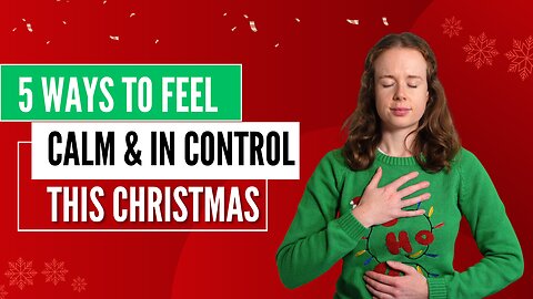 How to feel calm & in control this Christmas 🎄