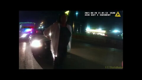 Footage released of Angela West's arrest on suspicion of DWI