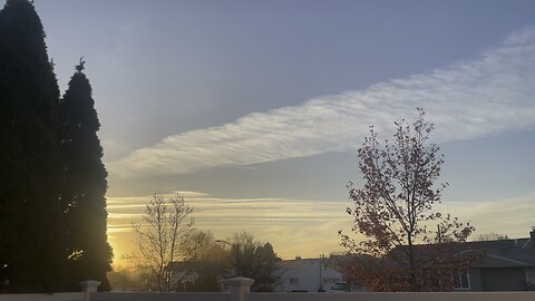 Chemtrails: 7:27am December 9th, 2023 Nassau County, NY