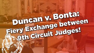 Duncan v. Bonta: Fiery Exchange between 9th Circuit Judges!