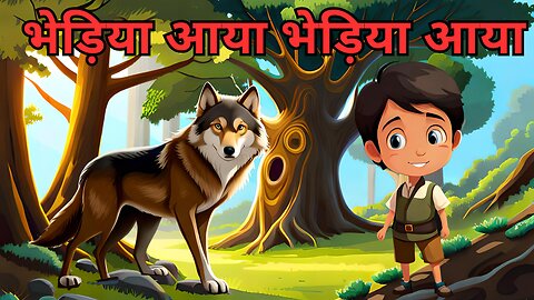 गडरिया और भेड़िए की कहानी | भेड़िया आया भेड़िया आया | The boy cride wolf story | moral hindi story