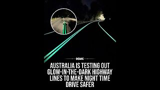 Glow in The Dark Highway in Australia