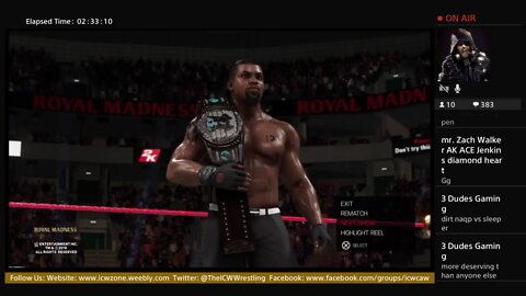 International championship wrestling Royal Madness PPV (Inferno)