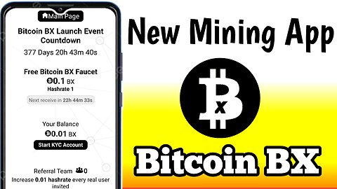 New Mining App Today | Free New Mining App 2024 | Bitcoin | BitcoinBX
