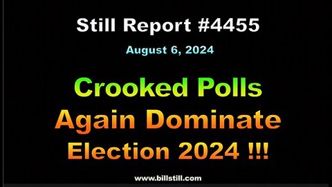 Crooked Polls Again This Election !!!, 4455