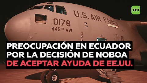 Ecuador y su inseguridad: preocupación por la decisión de Noboa de aceptar ayuda de EE.UU.