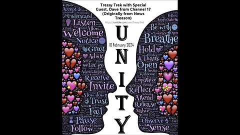 Discussing Unity With Theresa Griffith on 'Tressy Trek' 2/10/24