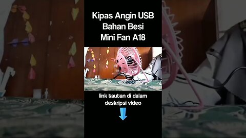 Kipas Angin Mini USB A18: Kesegaran Portabel Sehari-hari!