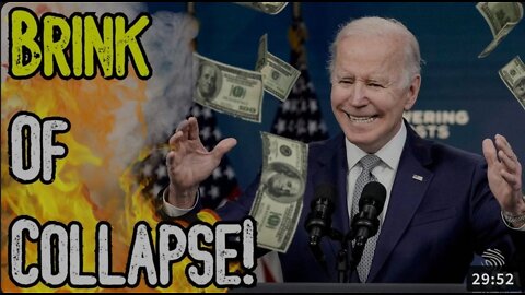 INSANE! Economy On BRINK Of COLLAPSE! - Biden Blames PUTIN For Inflation! - Wants To PRINT MORE!