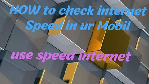 HOW to check internet Speed in ur mobile#internetspeed#checkur internet Speed#speed test