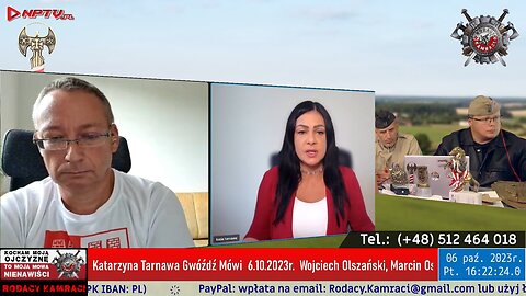 Katarzyna Tarnawa-Gwóźdź mówi... - Olszański, Osadowski NPTV (06.10.2023)