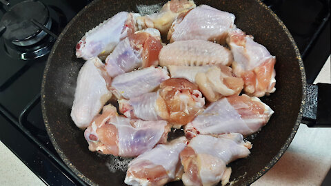 A very tasty recipe for chicken wings, will please both children and adults