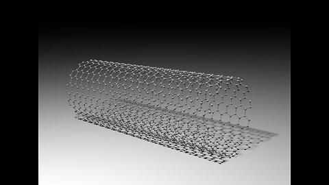 3D Schematic Single Wall Carbon Nano Tube