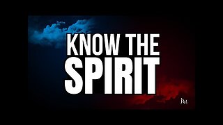 Know the spirit SPEAKING in your life!