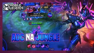 AINDA DA PRA USAR ADC NA JUNGLE? | KARRIE GAMEPLAY | MLBB