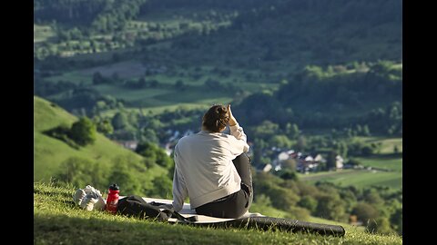 mountain relaxation, deep sleep, spa, yoga beautiful music