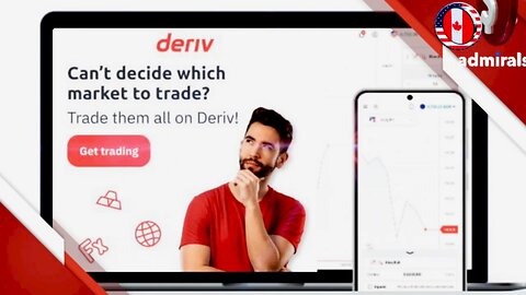 TRADE ALL TYPES OF MARKETS USING DERIV- $0.35 / $0.51 MINIMUM TRADING BALANCE