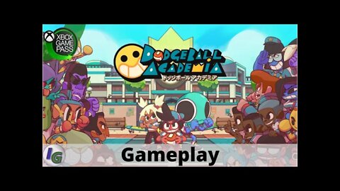 Dodgeball Academia Gameplay on Xbox Gamepass