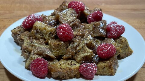 Grain Free Slow Cooker French Toast Casserole