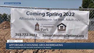 Affordable apartments planned for seniors