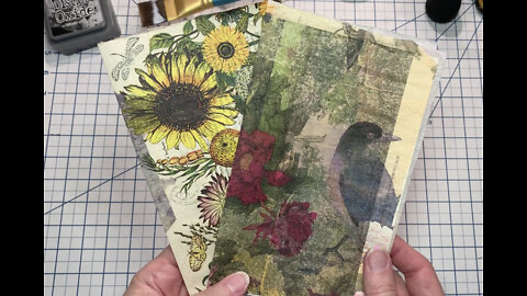 Episode 250 - Junk Journal with Daffodils Galleria - Patchwork Journal Pt. 1