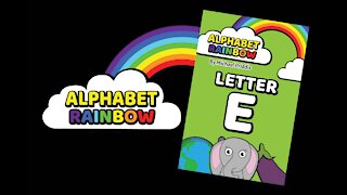 Alphabet Rainbow - Letter E