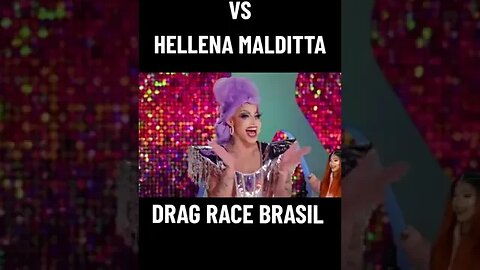 Naza vs Hellena Malditta Drag Race Brasil #DragRace #dragracebrasil