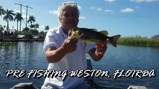 Pre fishing for a tournament!! King of the Glades Series Weston Florida.