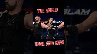 Then and Now #wwe2k23gameplay #theshield #wwe #gaming #ps5 #romanreigns #sethrollins #johnmoxley