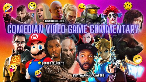 Tomb Raider, NBA Street & Super Smash Bros - Comedian Video Game Commentary (Ep3)