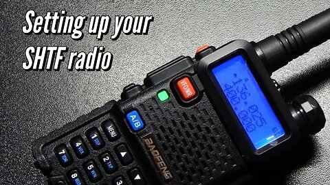 Setting up your SHTF radio - Survival Prepper
