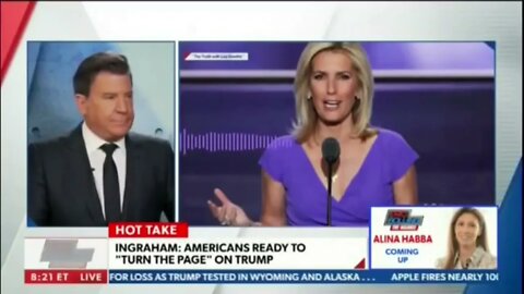 Sharp criticism from Eric Bolling to Laura Ingraham over some pretty good analysis - 8/17/22