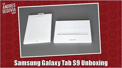 Unboxing The Samsung Galaxy Tab S9 & Note Screen!