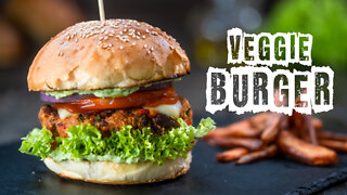 The Best Veggie Burger Recipe - Sweet Potato Burger Patties