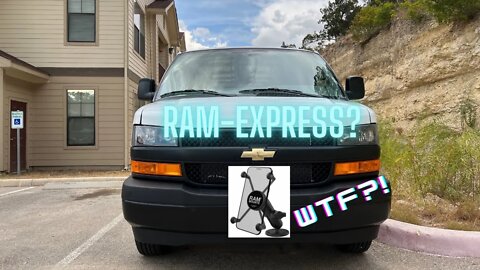 Ram X-Mount Install - CHEVY EXPRESS 3500 CARGO VAN