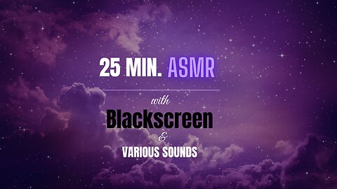 Midnight Triggers: Relaxing ASMR with Black Screen 📺 🧘🧘‍♂️✨ 🛌