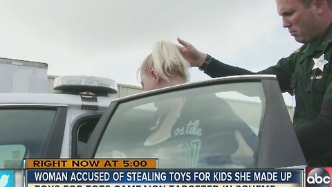 Polk deputies arrest 'Grinch' for stealing from 'Toys for Tots'