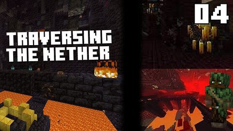 Venturing Into The Nether - Survival Let's Play- 04