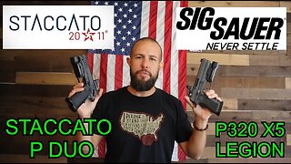 Staccato P Duo 2011 Vs Sig Sauer P320 X5 Legion Tungsten Grip