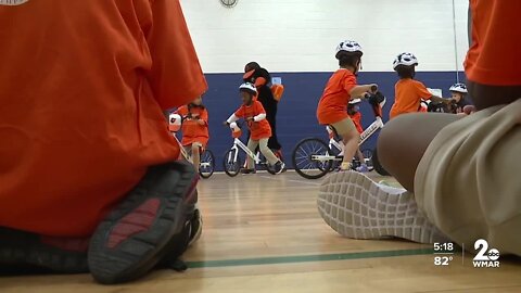 Orioles, 'All Kids Bike' non-profit give bikes to Federal Hill Prep