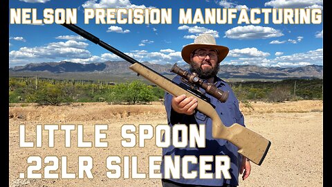 Precision Rifle .22lr silencer by Nelson Precision MFG