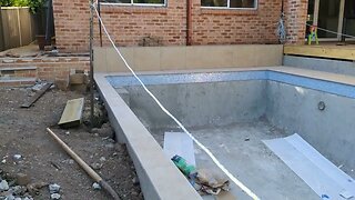 Pool Update - Tiling, Wiring, Edging