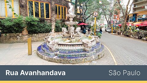 O que fazer em São Paulo? Conheça a rua Avanhandava, a rua mais charmosa de São Paulo!