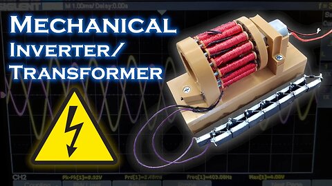 Mechanical inverter/transformer - 3V to 700V