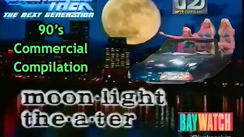 "90's Commercial Compilation Moonlight Theater Edition" (1993 Lost Media) [Vol. 23] [Fox 12]