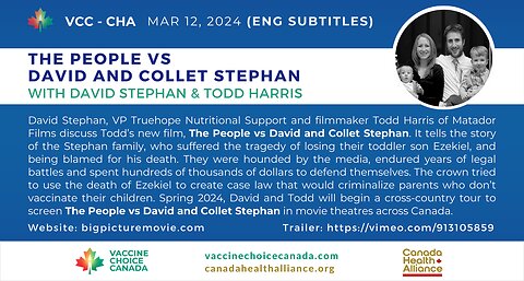 Todd Harris Film - PEOPLE vs DAVID & COLLET STEPHAN