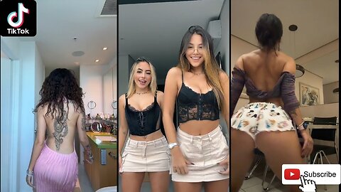 New TikTok dance challenge - Toma Tapa 🔥 Hot, sexy girls