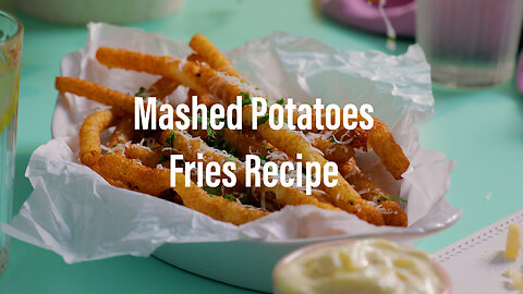 Mashed Potatoes Fries Recipe!
